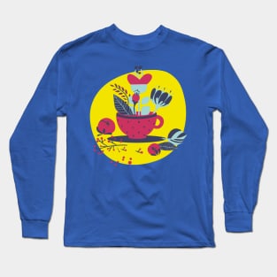 Flowers in the cup Long Sleeve T-Shirt